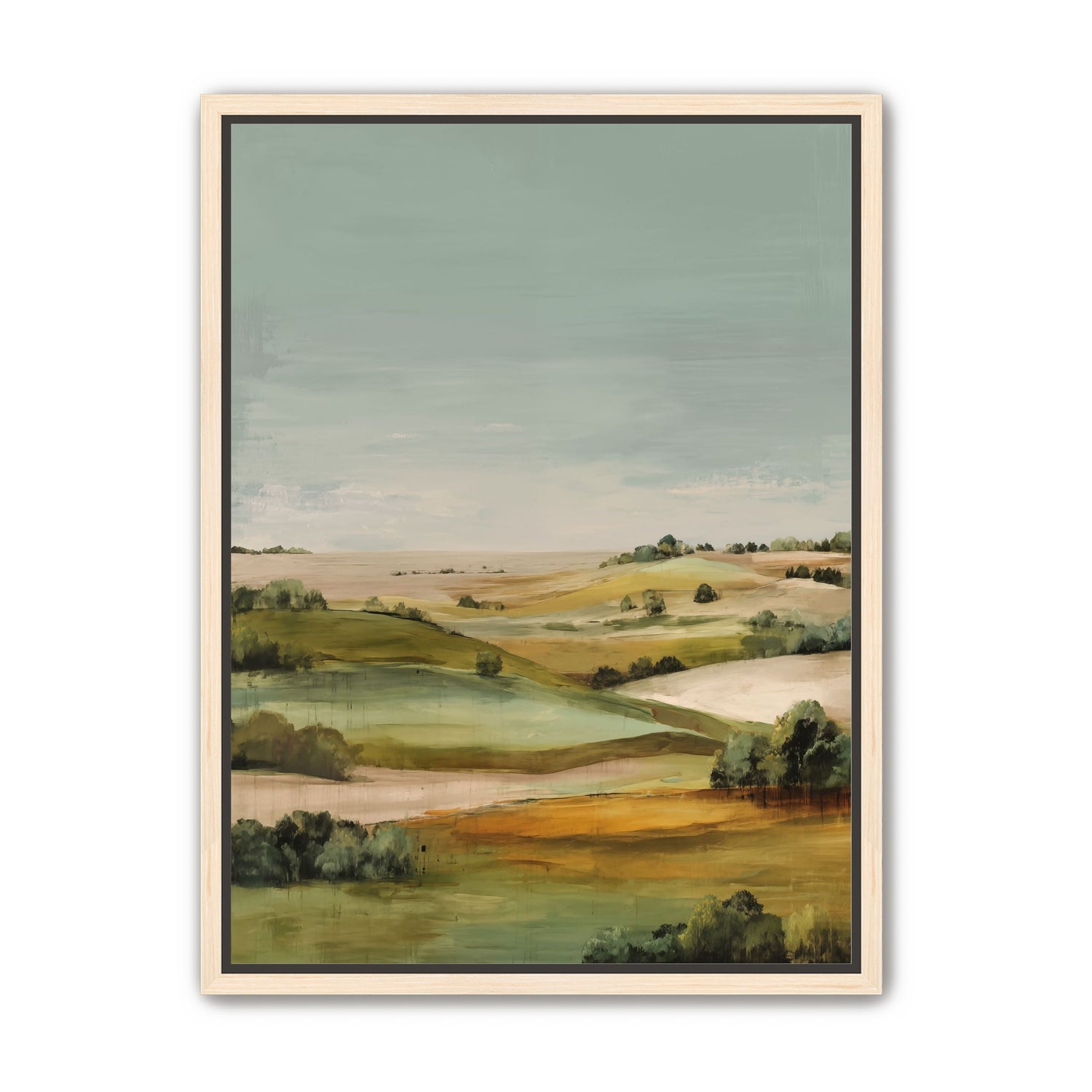 Valley with Rolling Hills