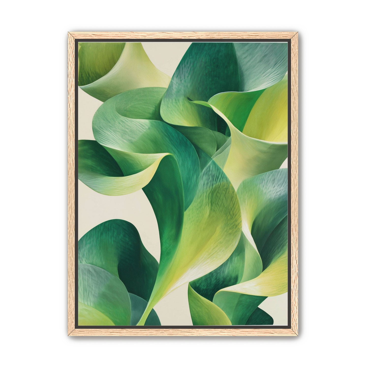 Green light in the lilies