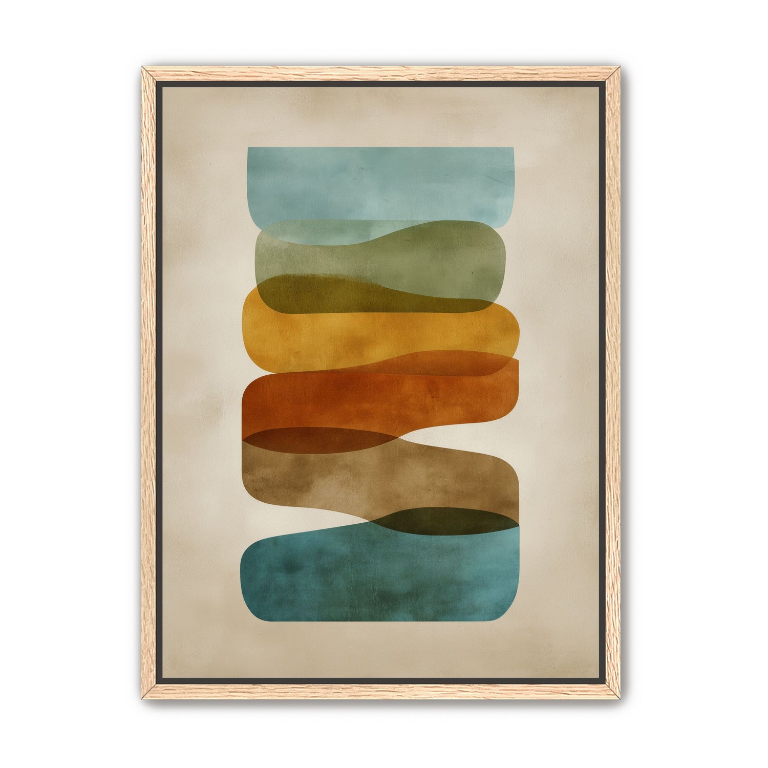 Ribbons of Muted Color