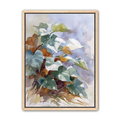Garden Leaves After Rain