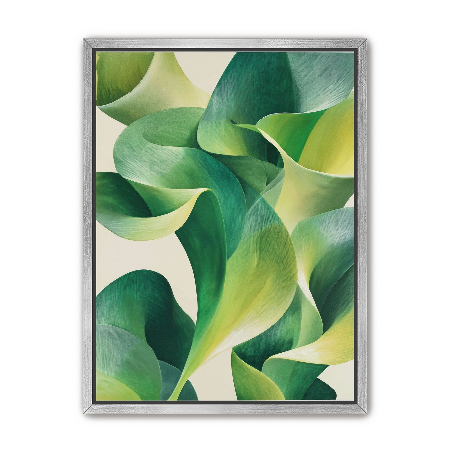 Green light in the lilies