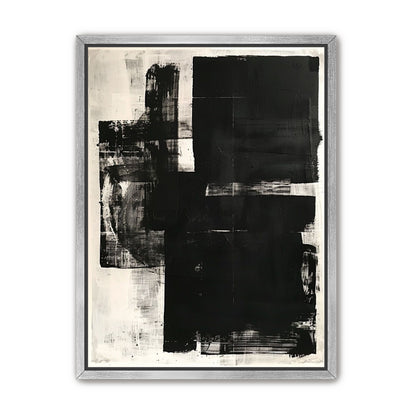 Black weight on pale ground