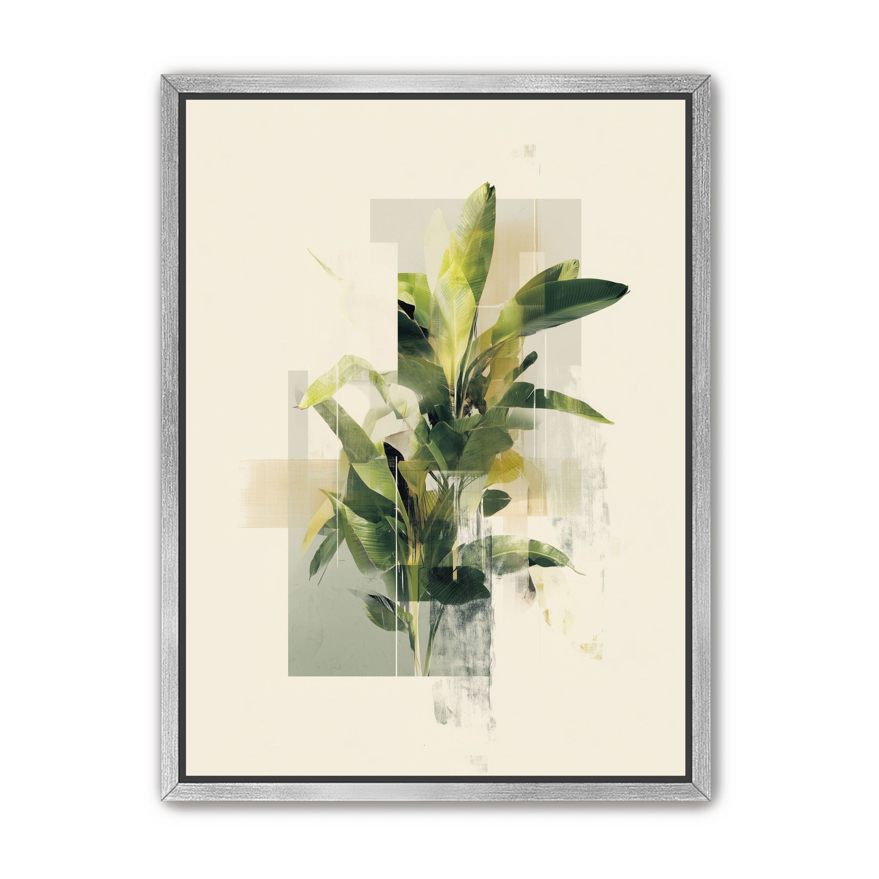 Plant in layered light