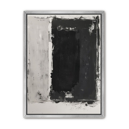 Black weight on gray ground