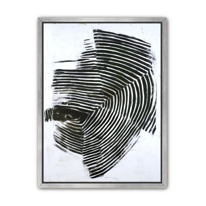 Black bands in white scrape