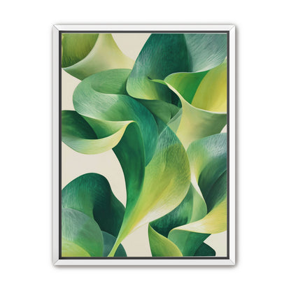 Green light in the lilies