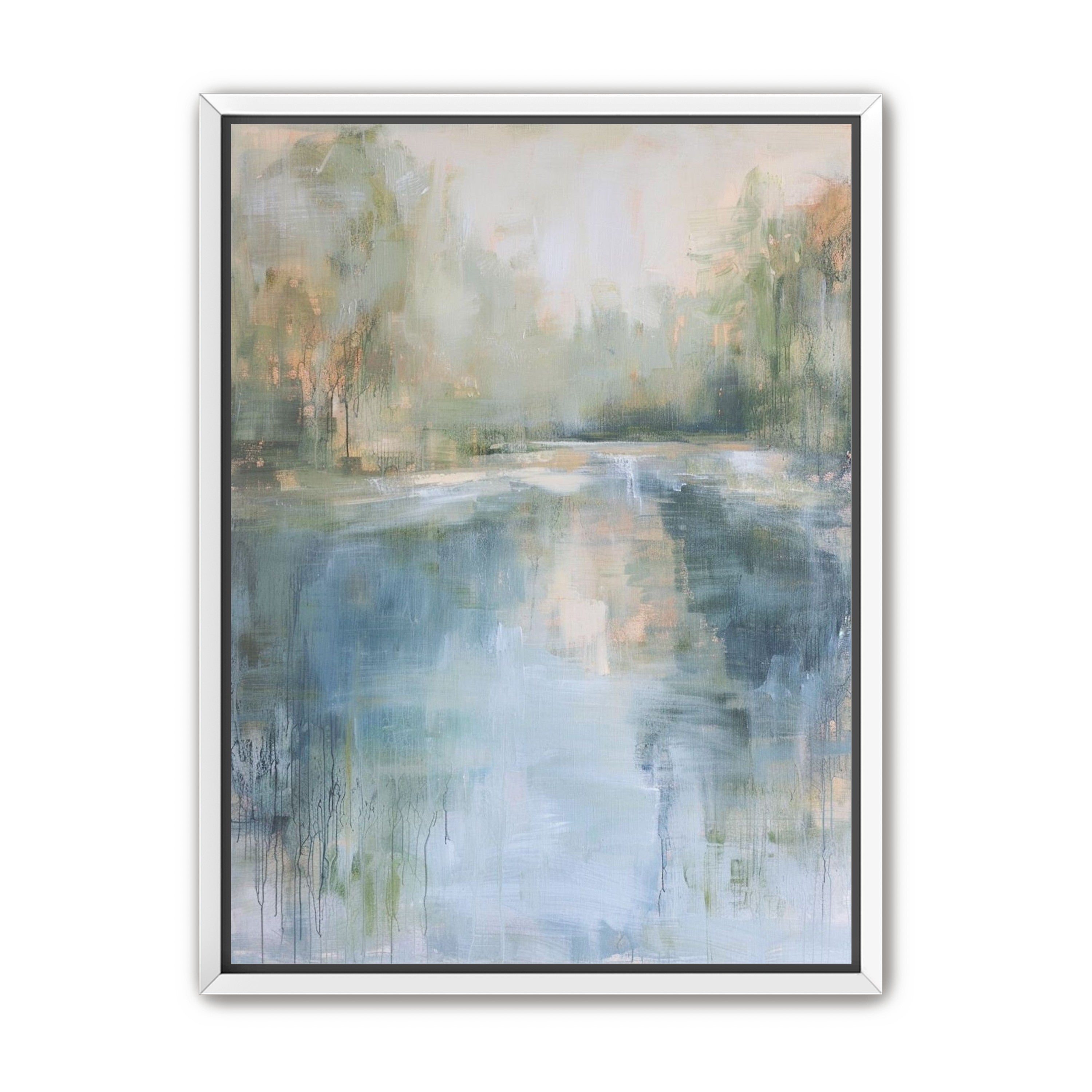 Mist over the river bend