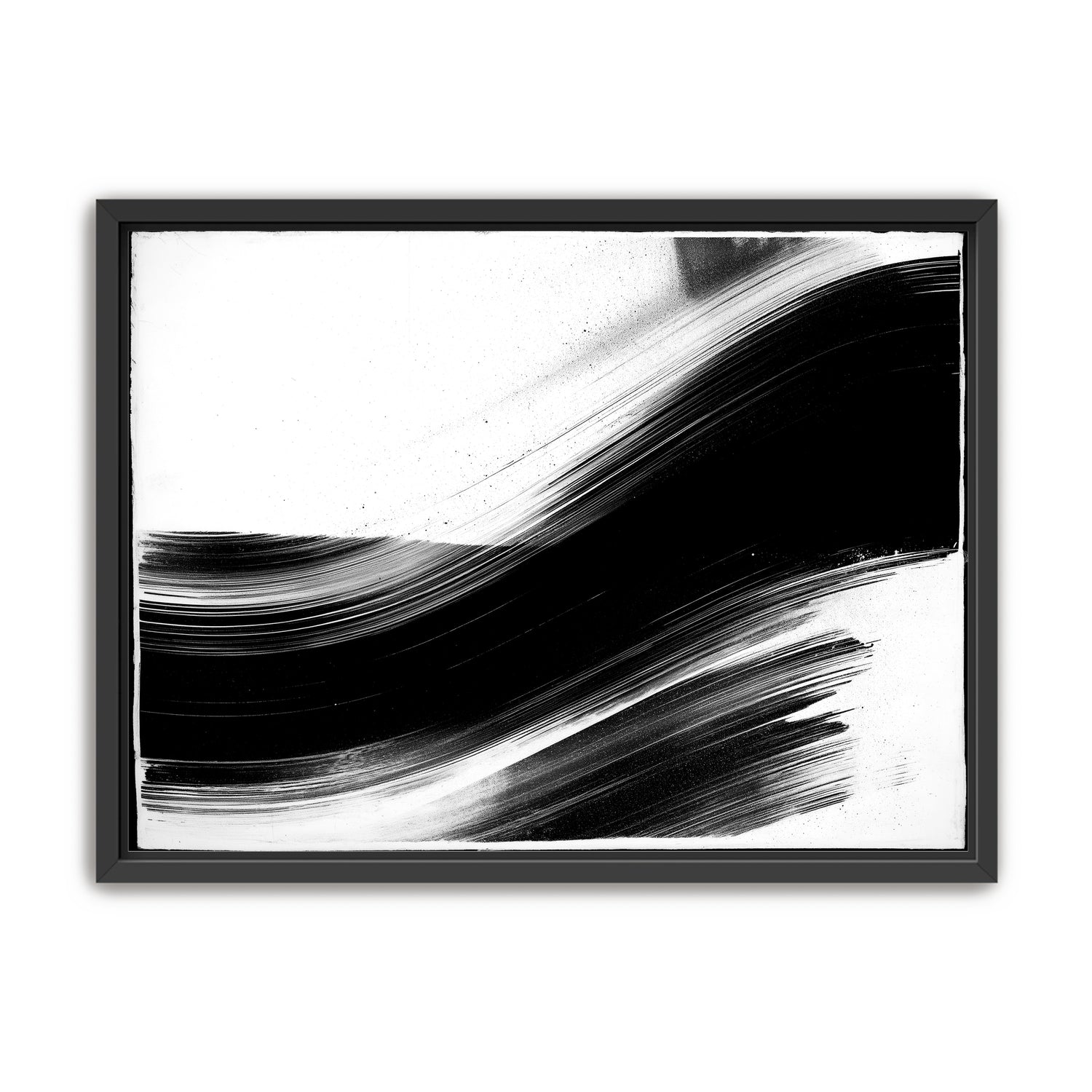 Black weight on white drift