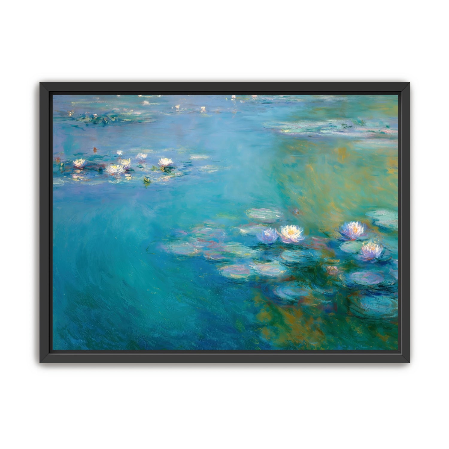 Still Water with Open Blossoms