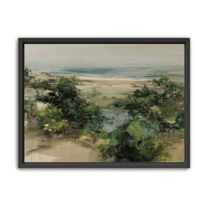 Coastal Dunes with Trees