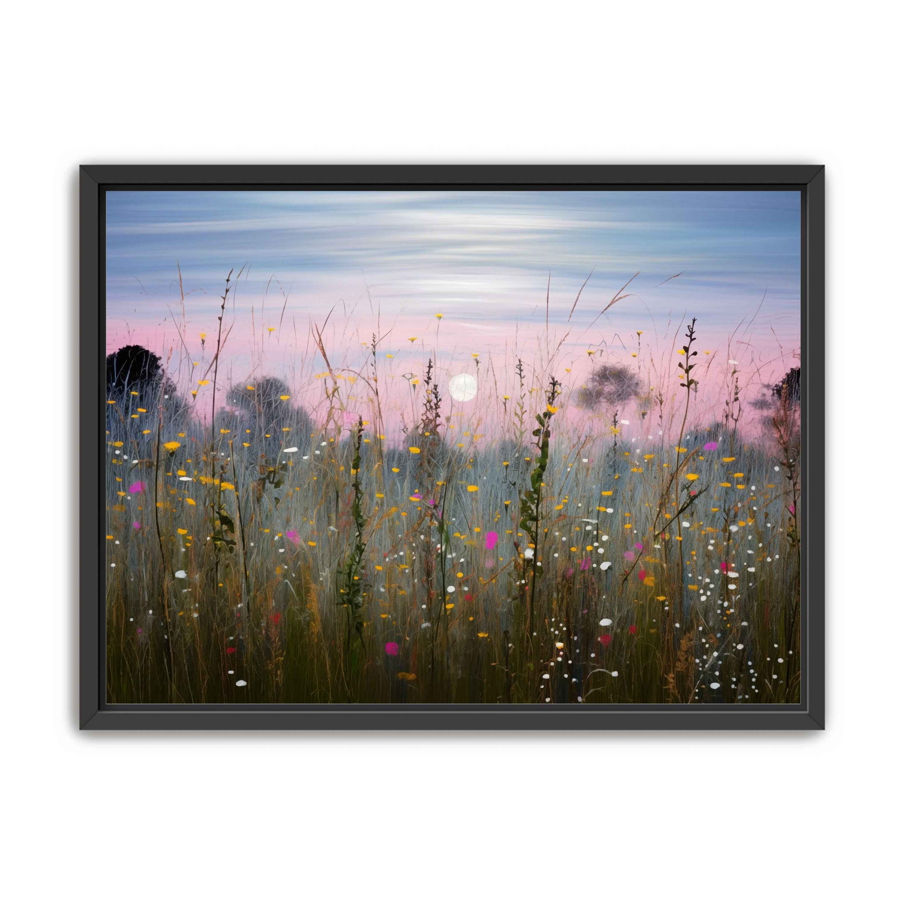 Wildflower Meadow at Moonrise