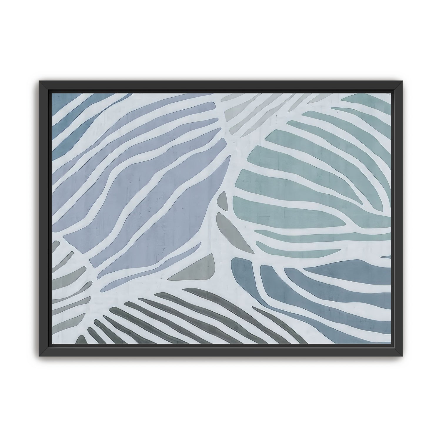 Graphic Leafs, Blue