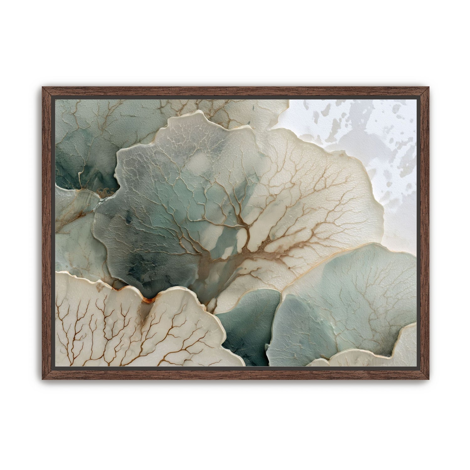 Translucent Leaves with Fine Veins