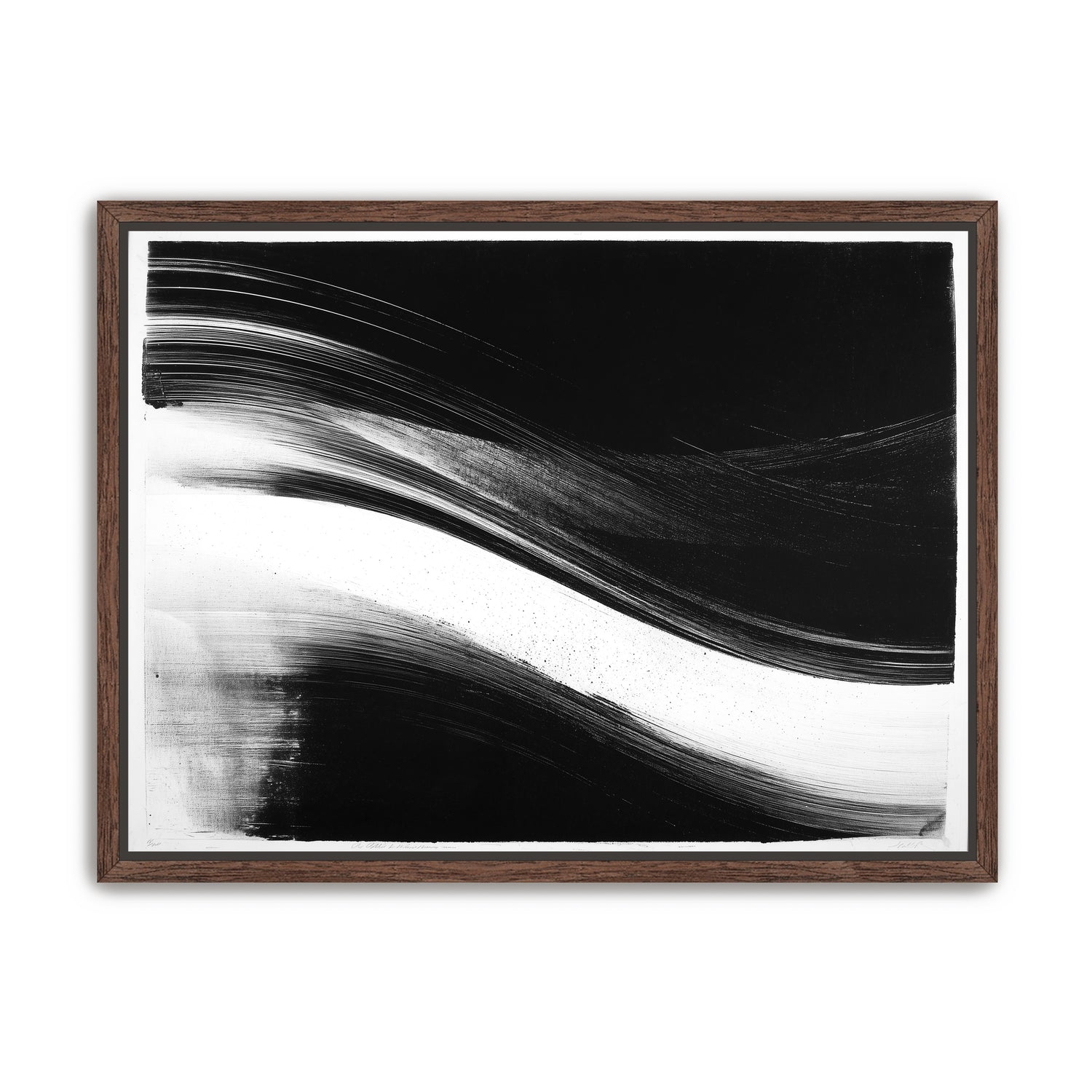 Pressure across a white band