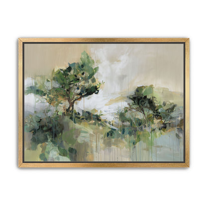 Tree Canopies in Pale Light