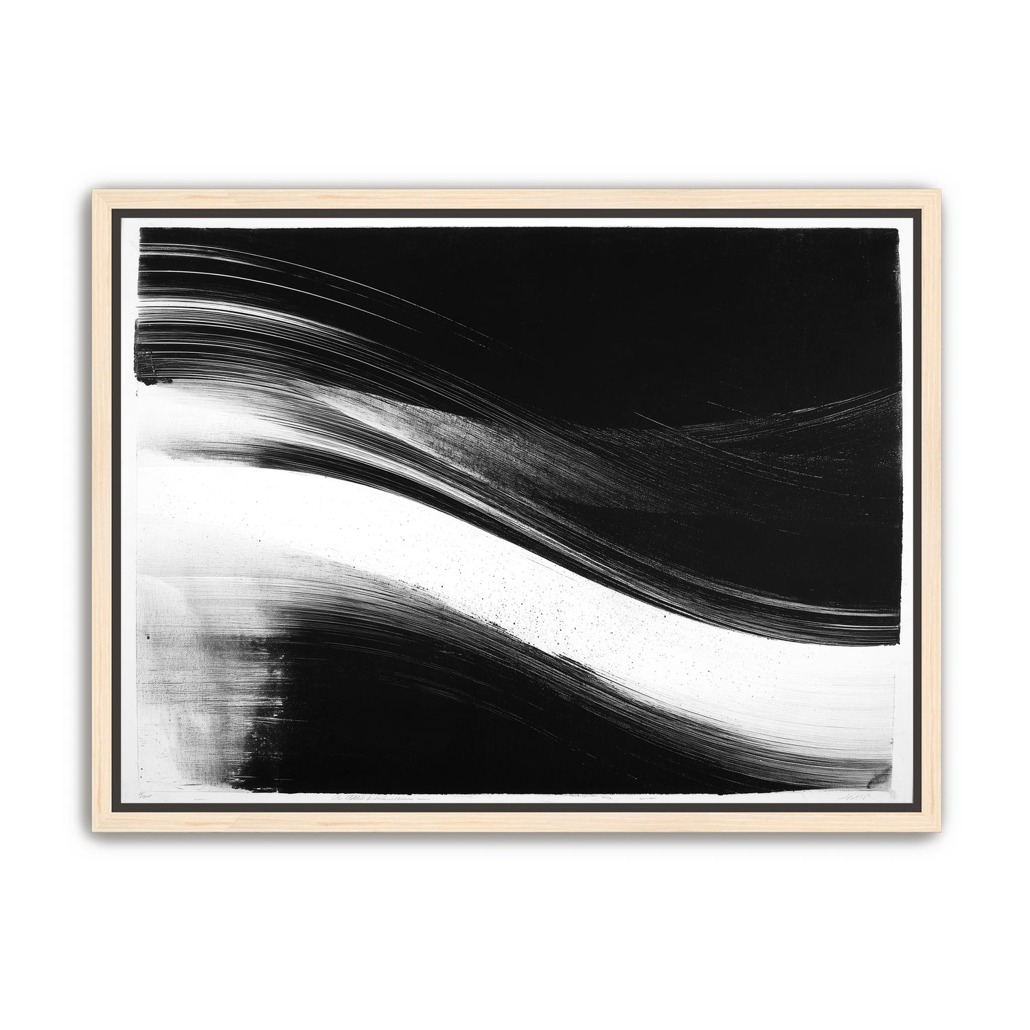 Pressure across a white band