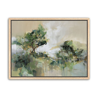 Tree Canopies in Pale Light