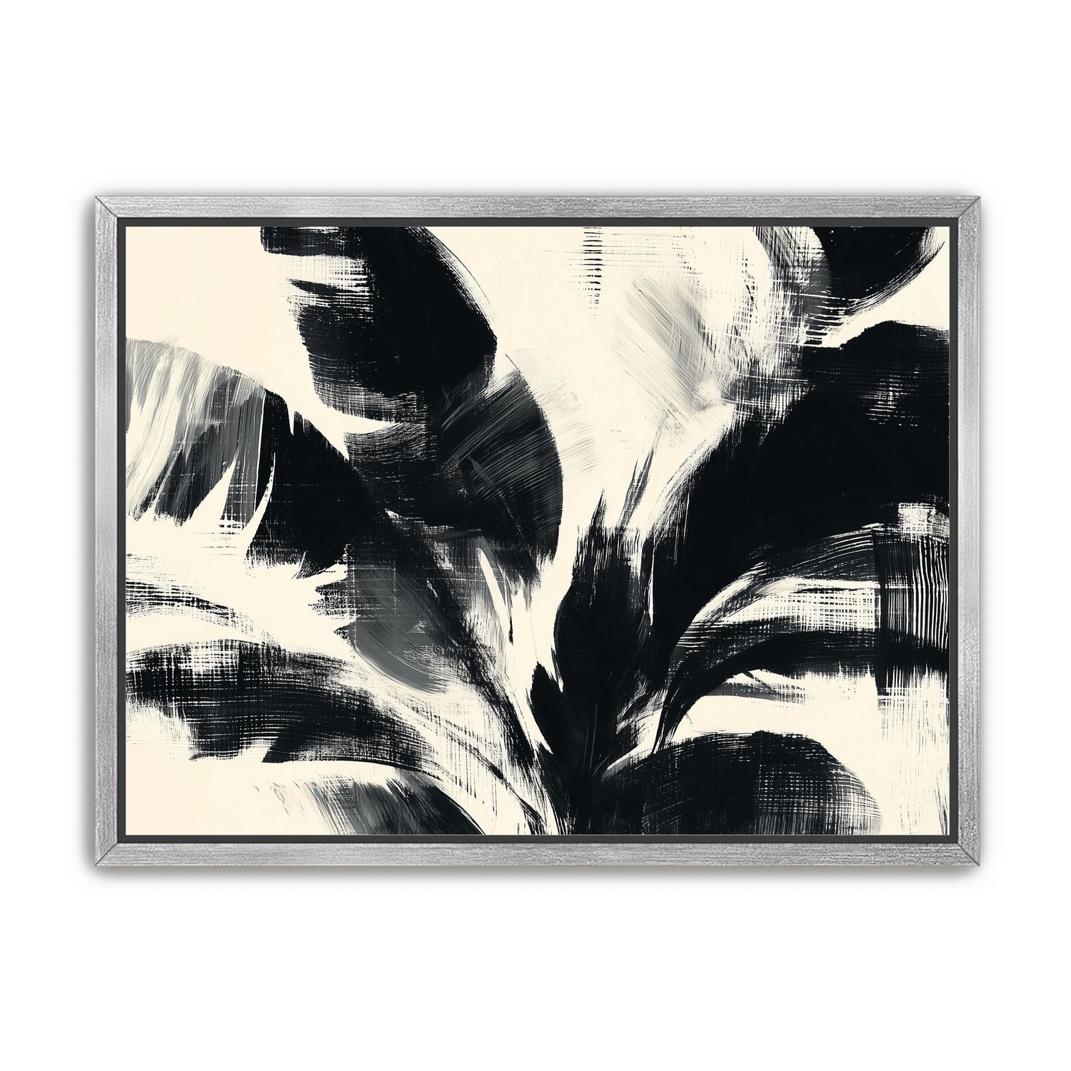 Black weight on off-white