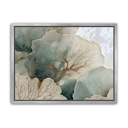Translucent Leaves with Fine Veins