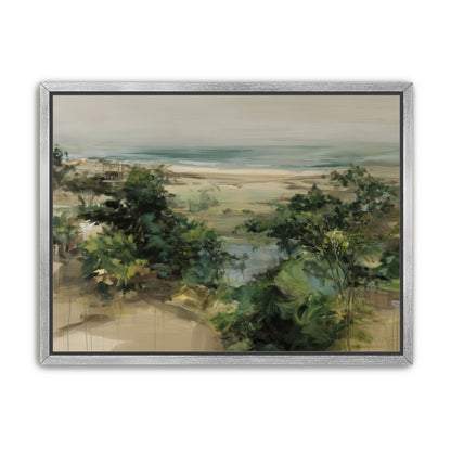 Coastal Dunes with Trees
