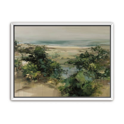 Coastal Dunes with Trees