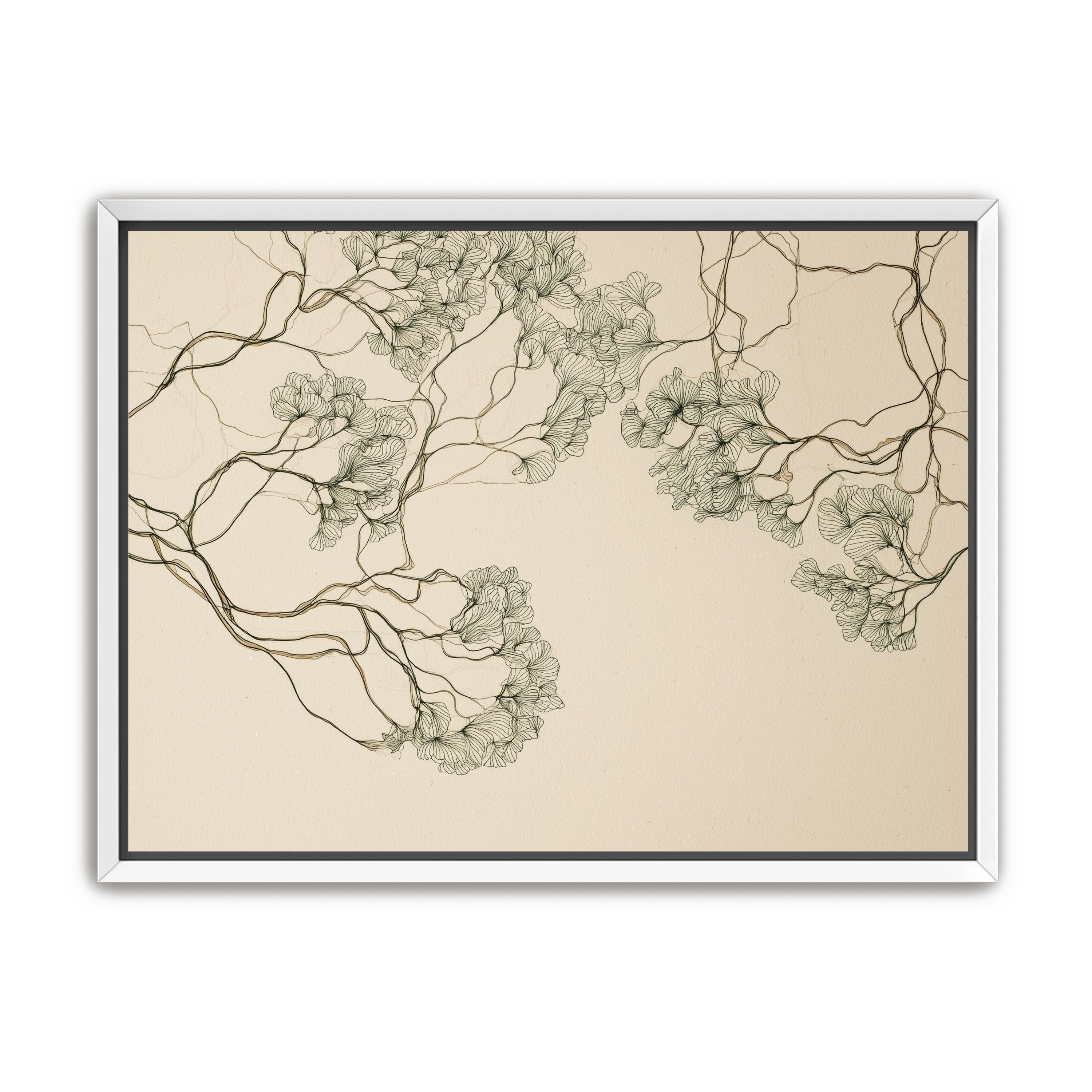 Trees Drawn in Continuous Lines