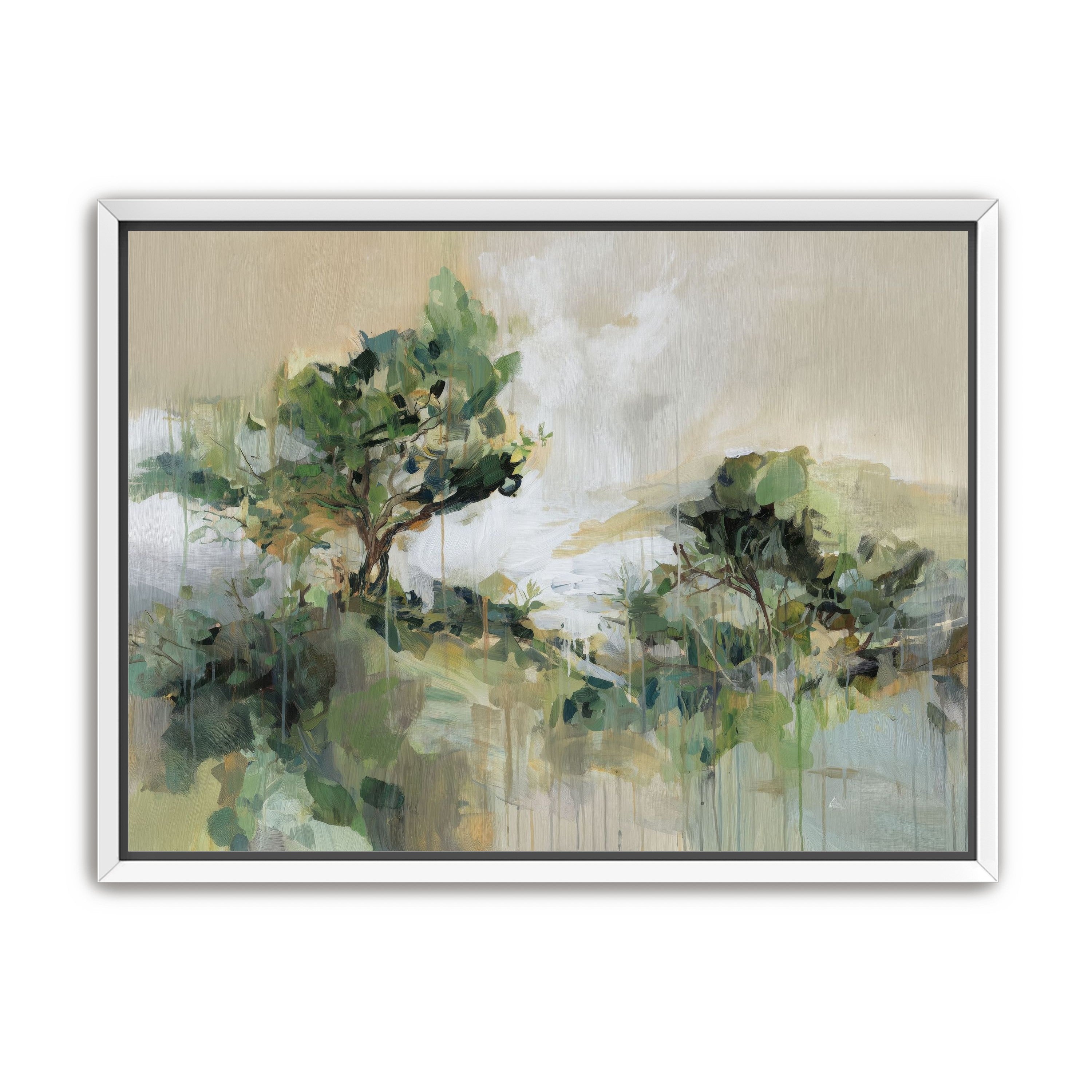Tree Canopies in Pale Light