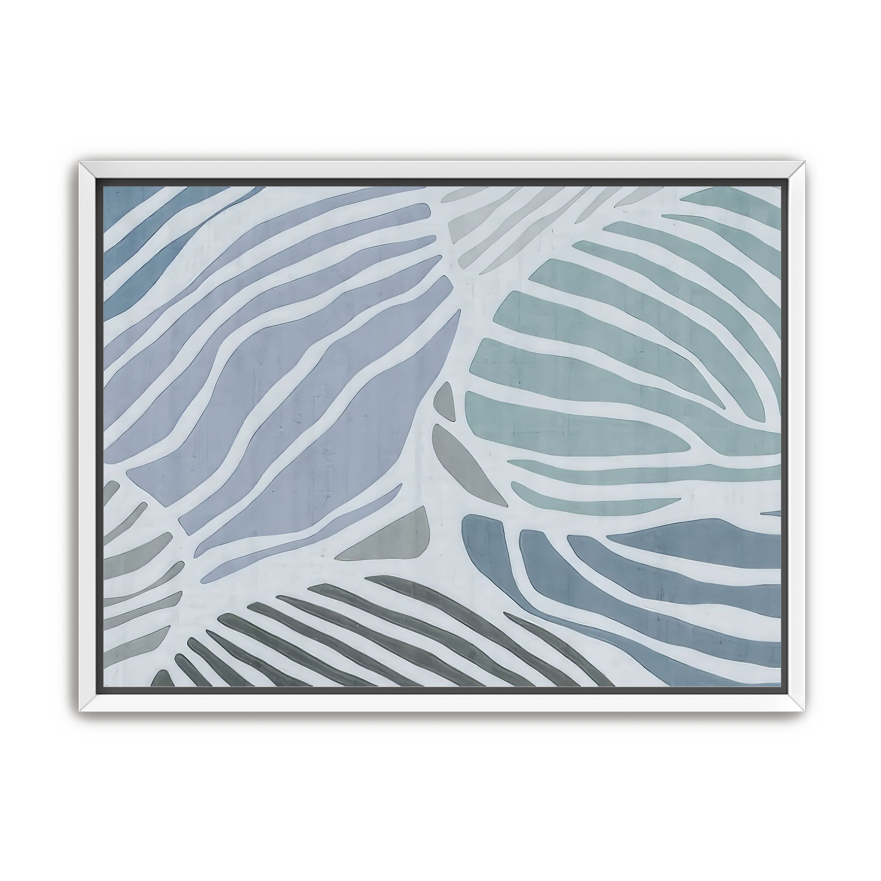 Graphic Leafs, Blue