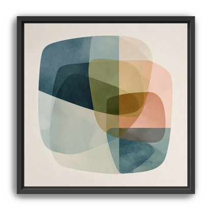 Muted layers within soft corners