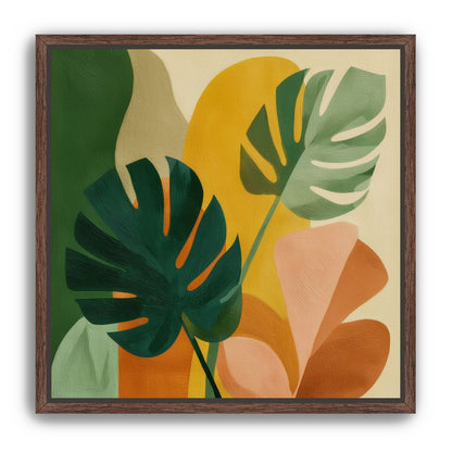 Leaves of Green and Brown