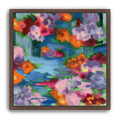 Bridges in the flower haze