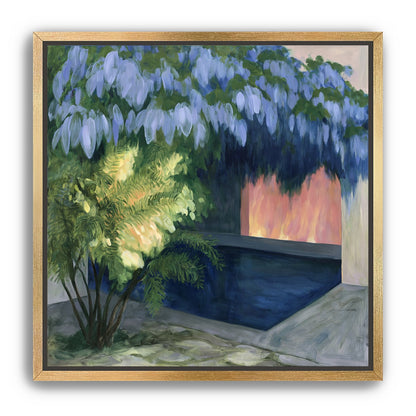 Warm door in the water