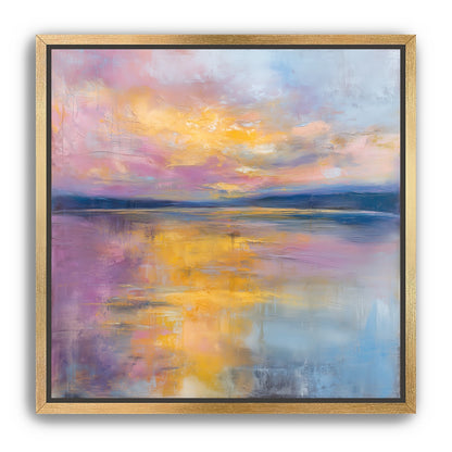 Lavendar Lakescape