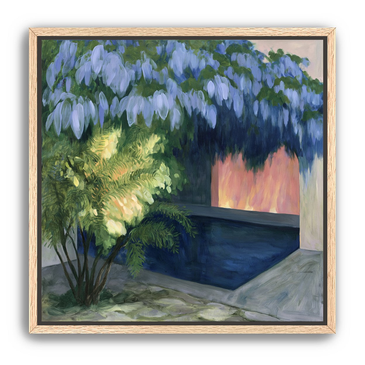 Warm door in the water