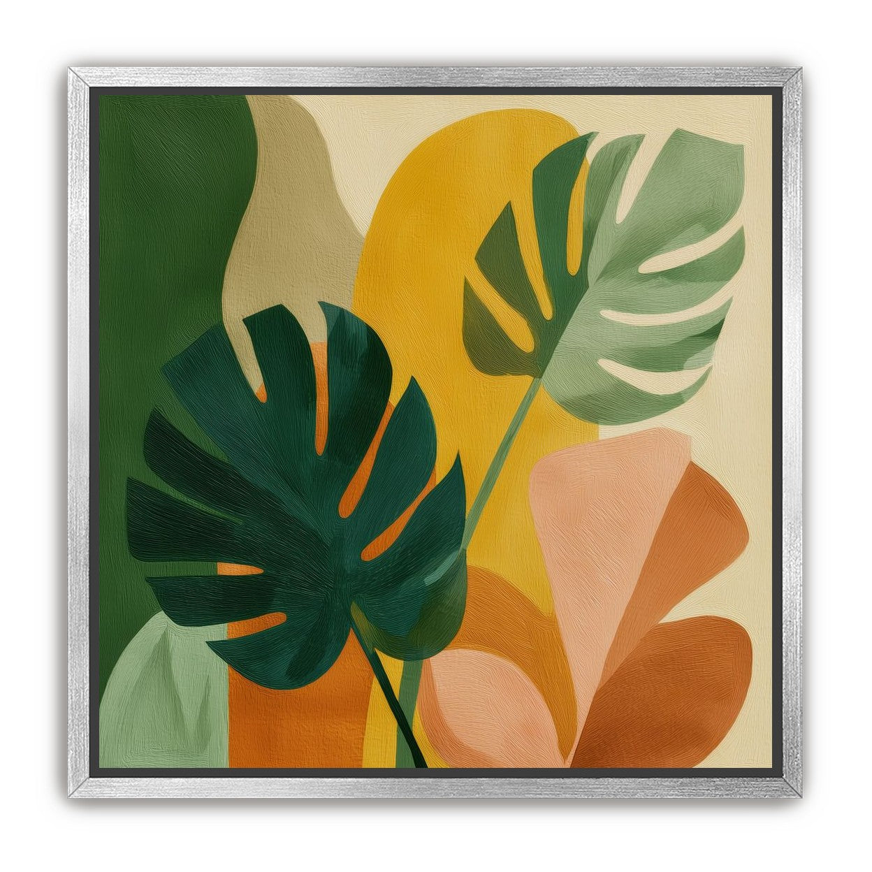 Leaves of Green and Brown