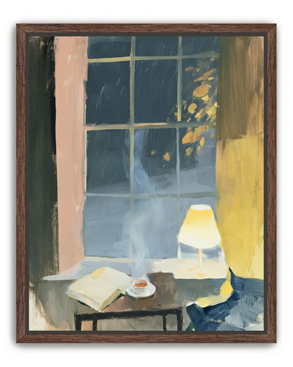 Steam in the windowlight