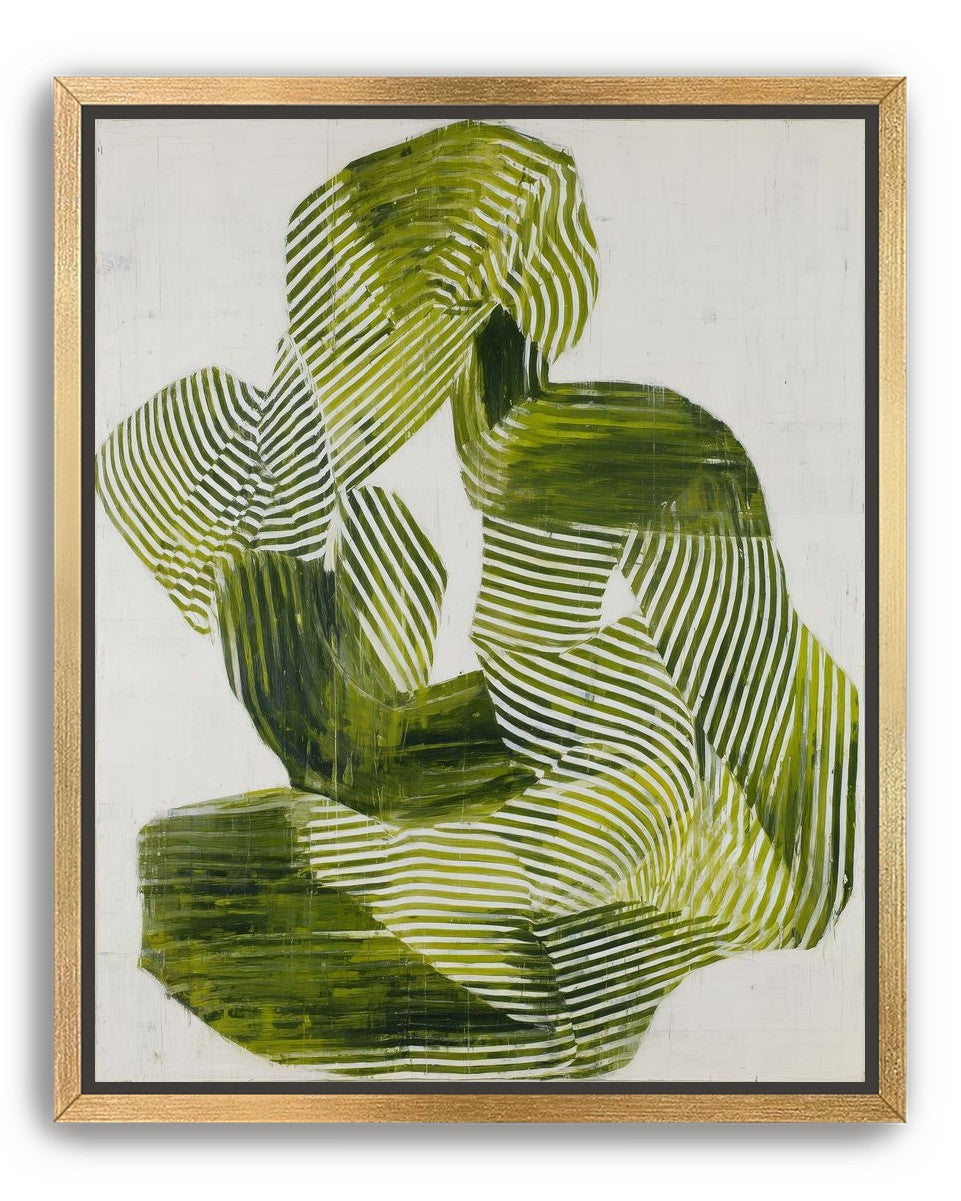 Olive stripes in repose