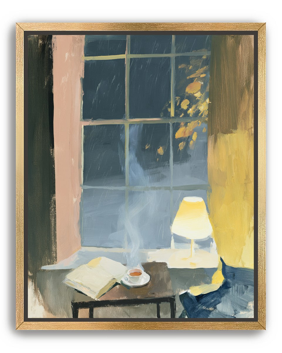 Steam in the windowlight