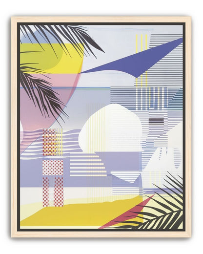 Layered stripes and color fields