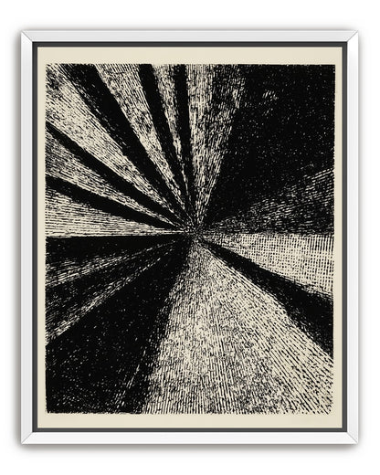 Black rays into grain