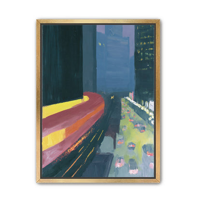 A bright bend downtown