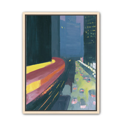 A bright bend downtown