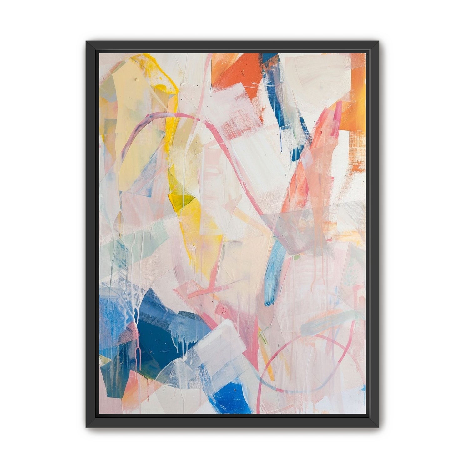 Coral light crossing blue