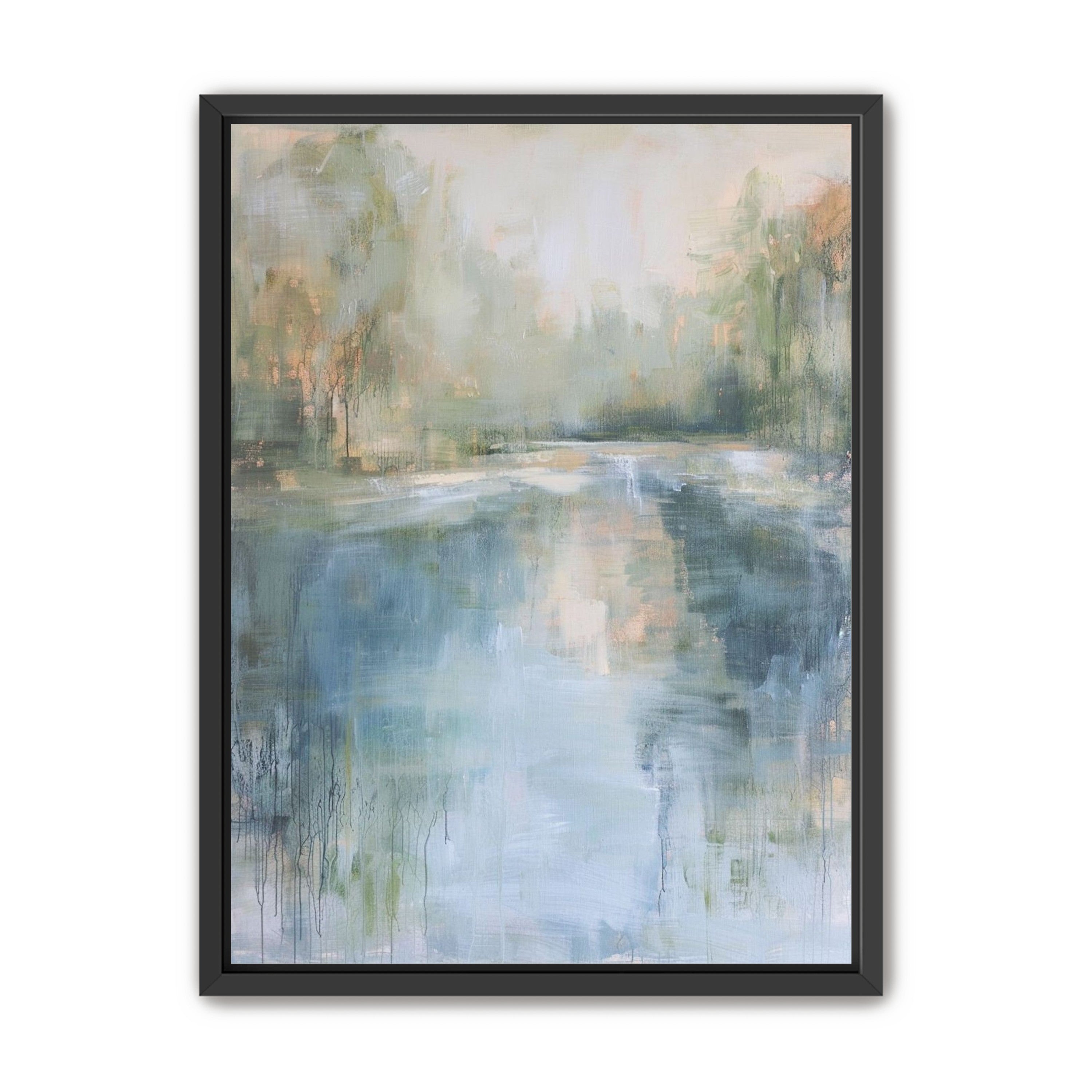 Mist over the river bend