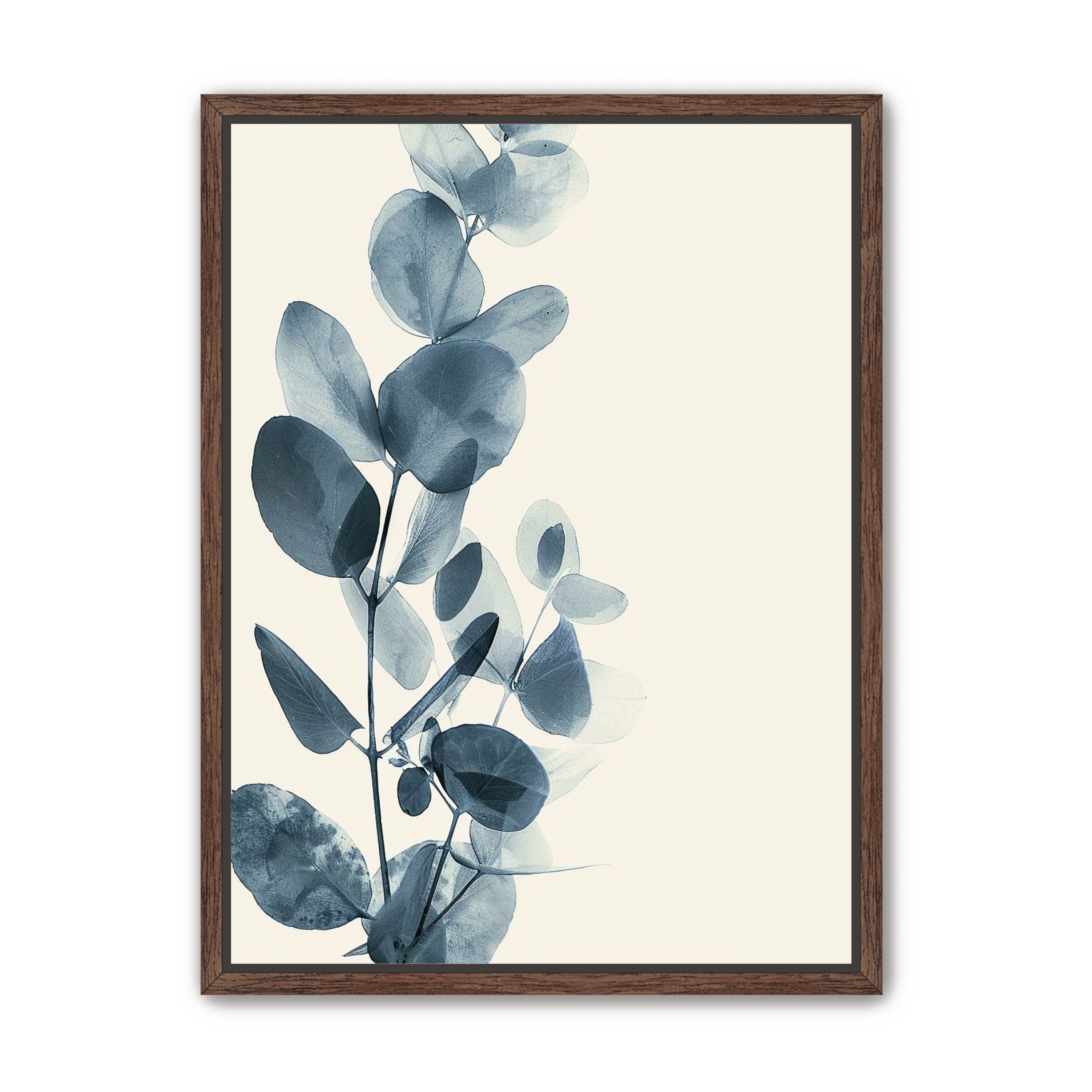 Eucalyptus in quiet blue