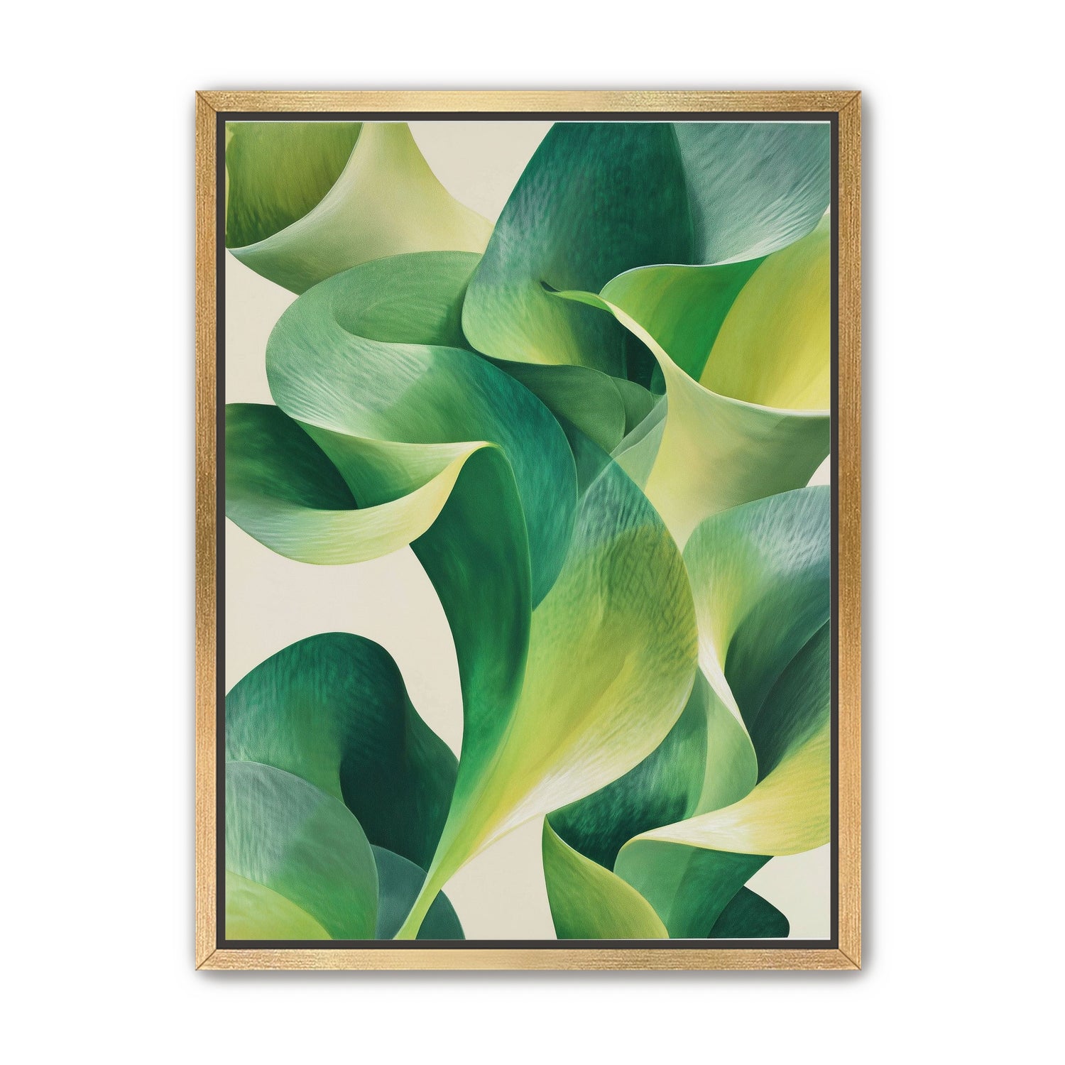 Green light in the lilies
