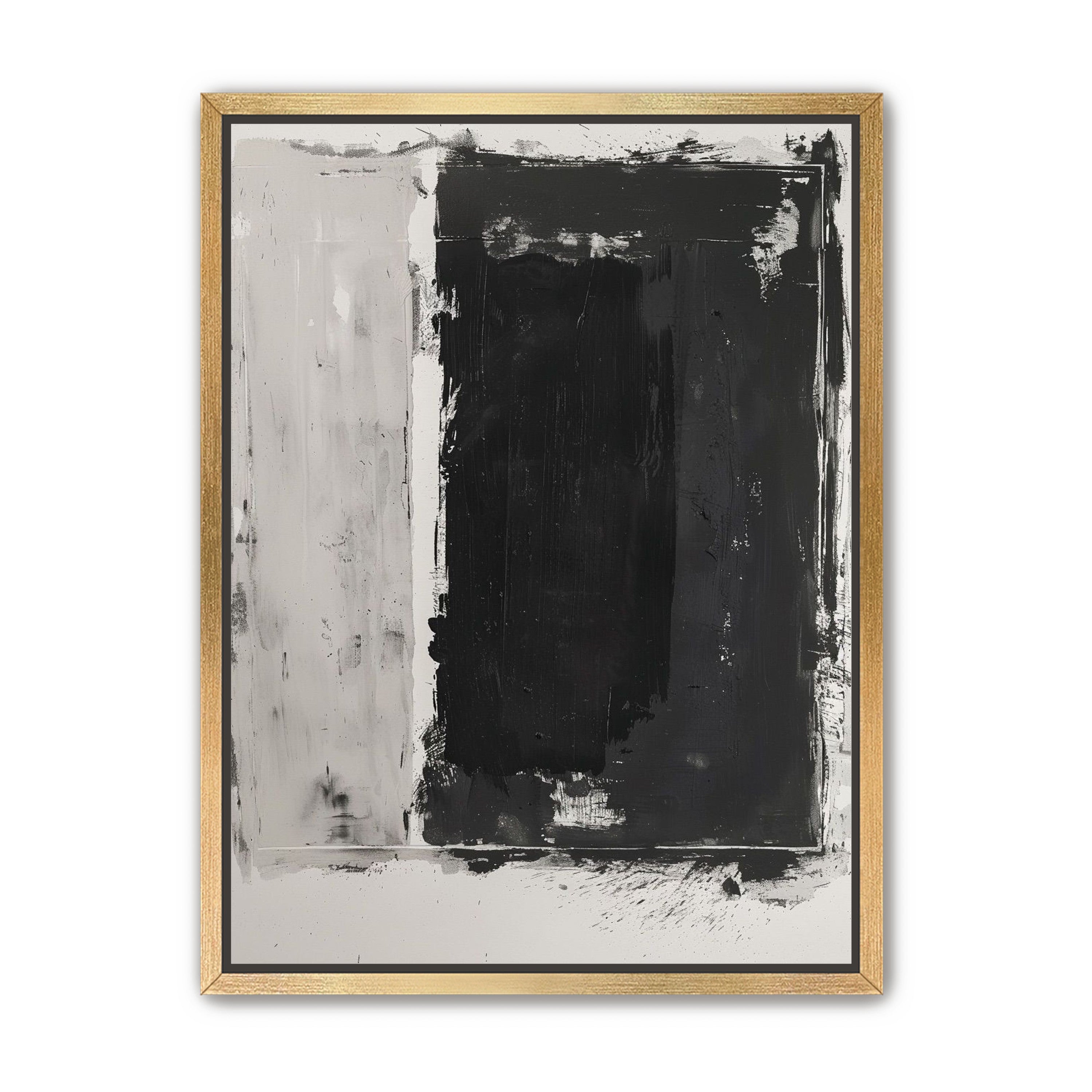 Black weight on gray ground