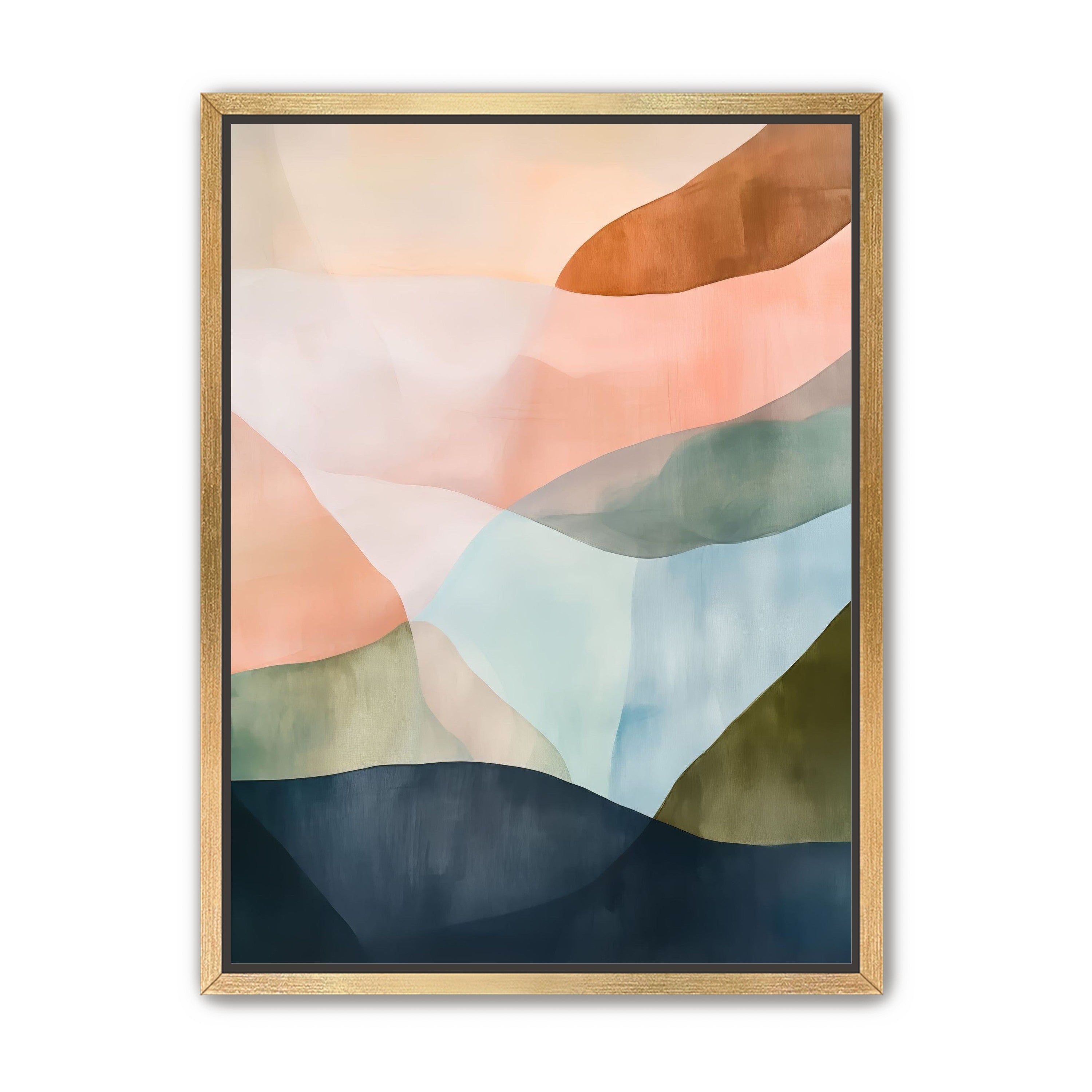Terracotta and Blue Planes