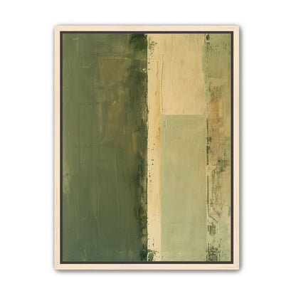 Pale seam in olive field