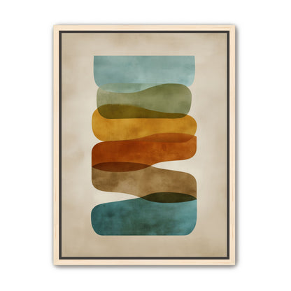 Ribbons of Muted Color